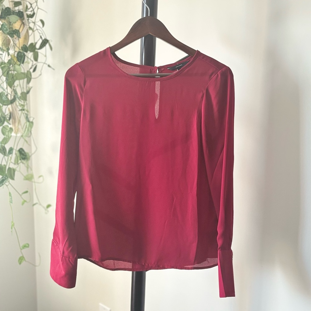 Vero Moda Pink Long Sleeve Blouse
